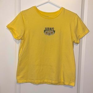 🌼Vans Yellow Flower T-Shirt🌼